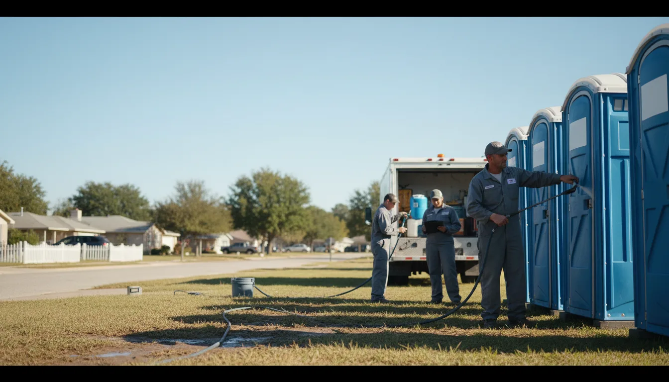 Long-Term Portable Toilet Rental in Ione, CA near me